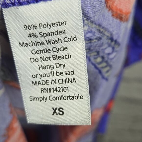 LuLaRoe NEW Red Cardinal Blue Jay Julia Purple Sheath Pencil Dress Bird Print - Picture 6 of 9